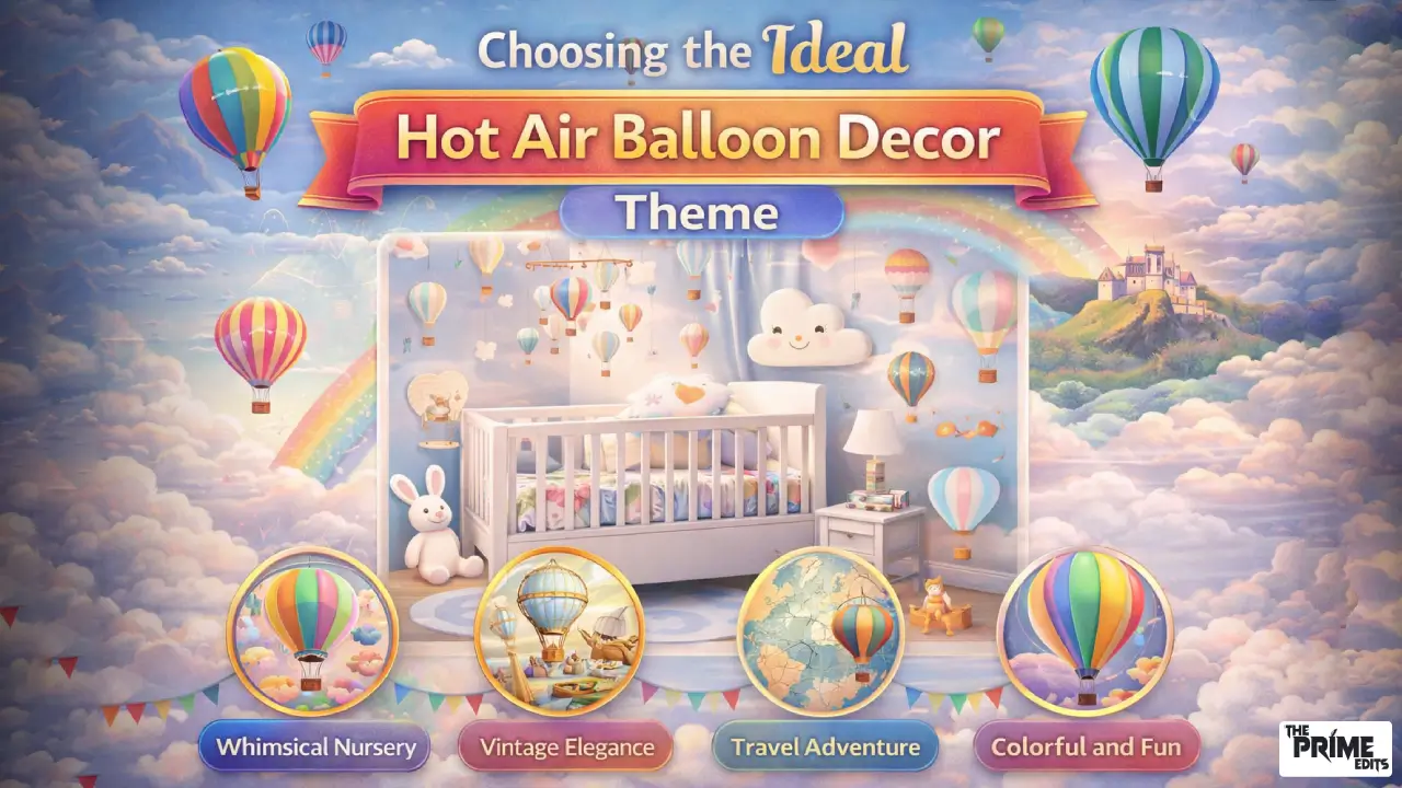 air balloon decor