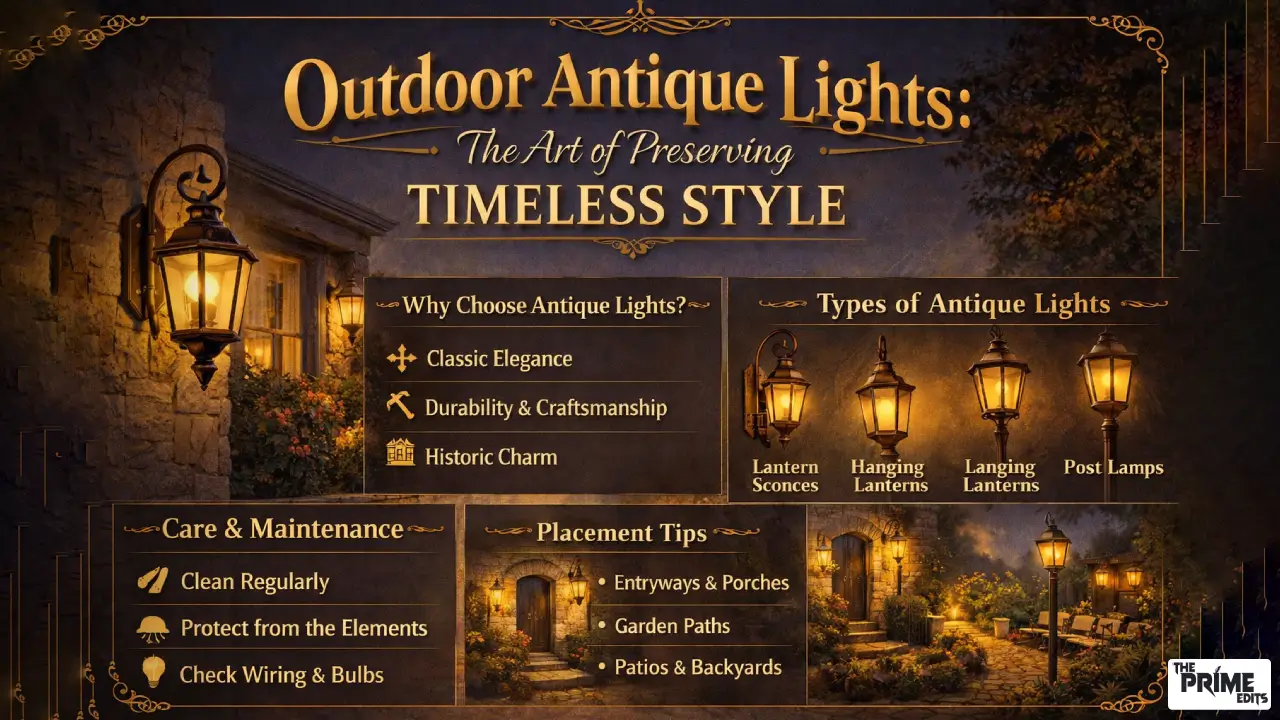 vintage outdoor light