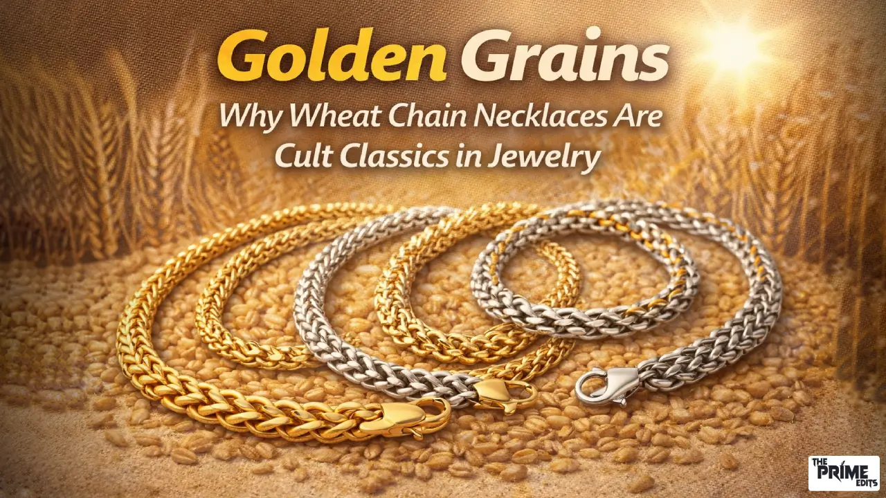 wheat chain necklace